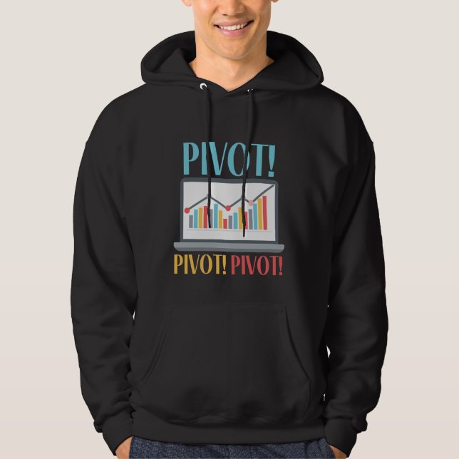 Sudadera Computadora de ciencias de datos de análisis dinám (Anverso)