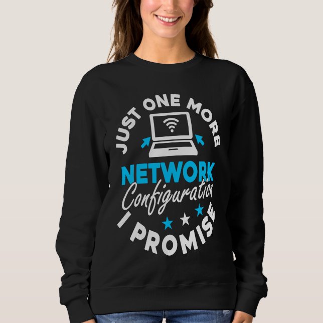 Sudadera Computer Network Engineering Network Engineer  3 (Anverso)