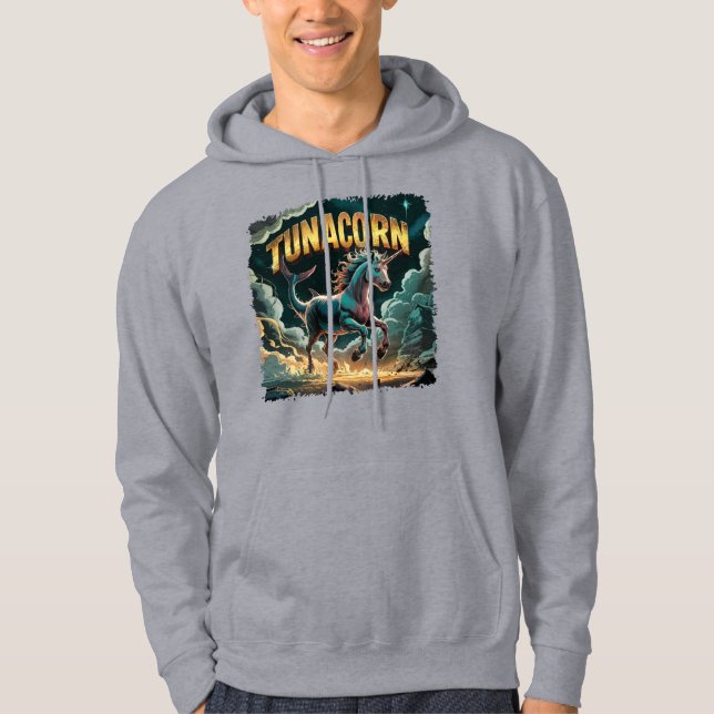 Sudadera Cómputo de la creatura del Ilustracion Tunacorn (Anverso)