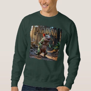 Sudadera Cómputo fotográfico de Piguana Funny