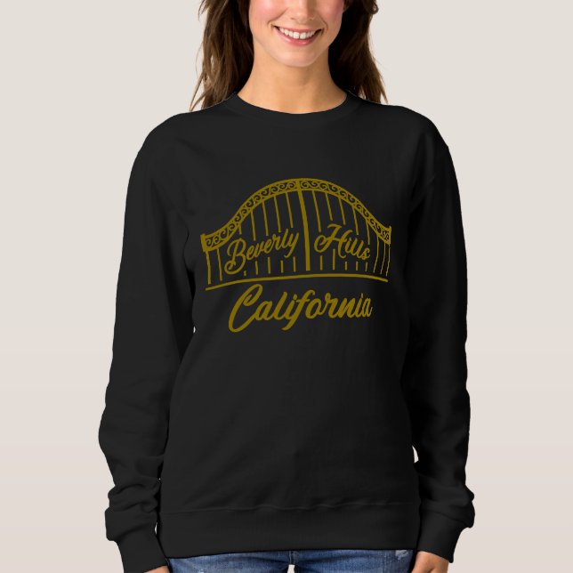 Sudadera Comunidad exclusiva con puerta en Beverly Hills Ca (Anverso)