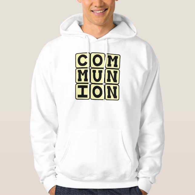 Sudadera Comunión, Sacramento Religioso (Anverso)