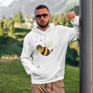Sudadera con abeja sonriente linda
