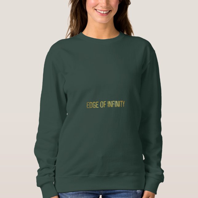 Sudadera con águila de neón Cyberpunk Glitch (Anverso)