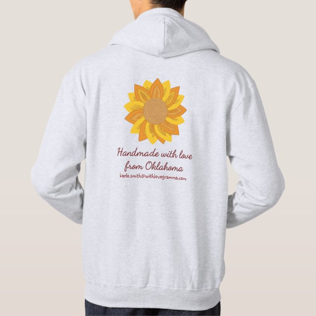 Sudadera Con Amor, Gramma Hoodie (Reverso)