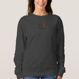 Sudadera con arcoíris de ADN de caballos