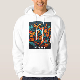 Sudadera con Arte Simbólico de Biodiversidad