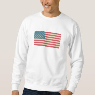 Sudadera con bandera americana