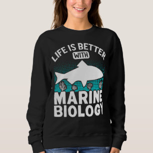 Sudadera Con biólogo de biología marina mar océano