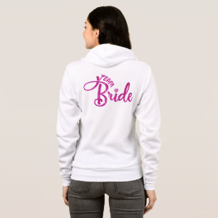 Sudadera con brillo para dama de honor - Regalo de