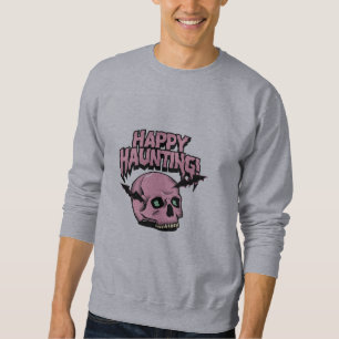 Sudadera con calavera de Halloween Feliz Cazadora 