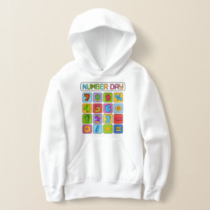 Sudadera con calculadora de iconos de matemáticas 
