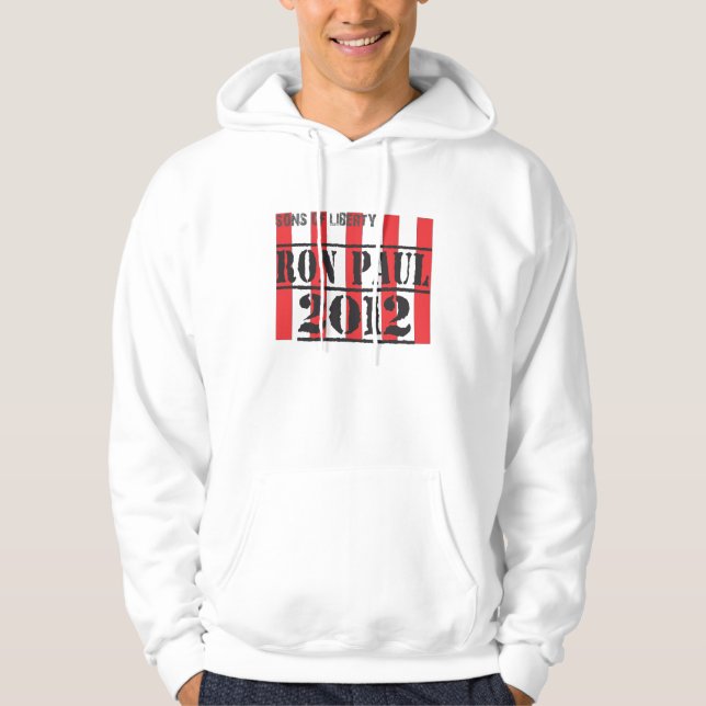 Sudadera con capucha 2012 de Ron Paul (Anverso)