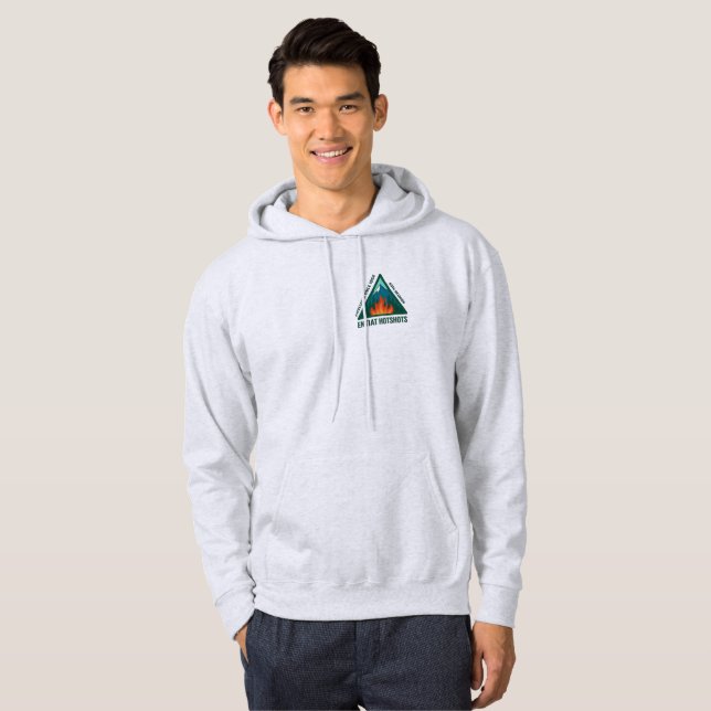 Sudadera con capucha 60º aniversario Gris (Anverso completo)