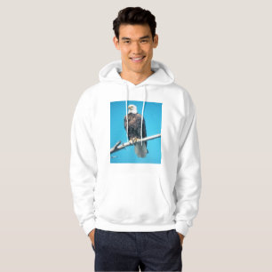 Sudadera con capucha águila calva