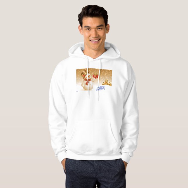 Sudadera con capucha AIH Navidad (Anverso completo)