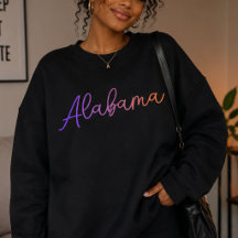 Sudadera con capucha Alabama Pride State Travel