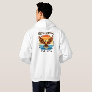 Sudadera con capucha American Vintage Eagle Sunset
