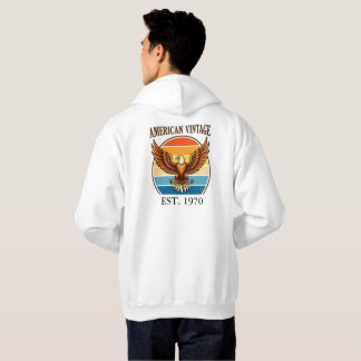 Sudadera con capucha American Vintage Eagle Sunset