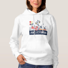 Sudadera con capucha Amsterdam de las mujeres