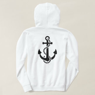 Sudadera con capucha anclada