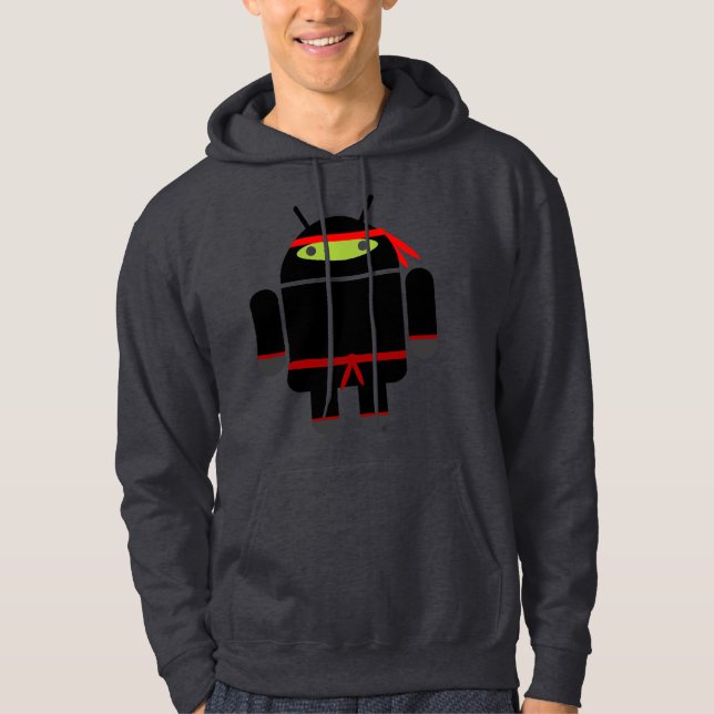 Sudadera con capucha androide de Ninja (Anverso)