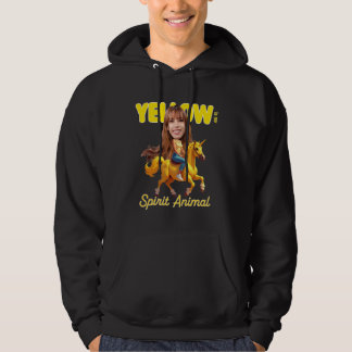 Sudadera con capucha Animal Espiritual Amarillo