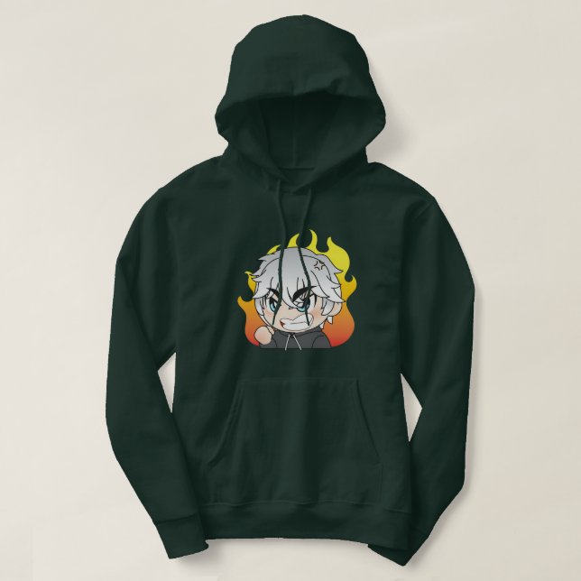 Sudadera con capucha Anime Pullover (Diseño del anverso)