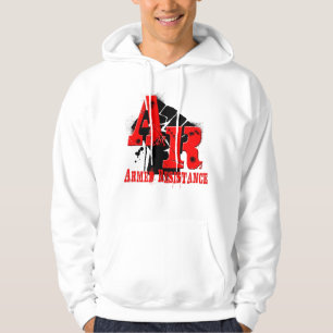 Sudadera con capucha armada de la resistencia