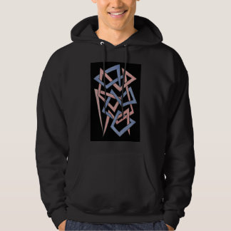Sudadera con capucha Aura Wave Flow Abstract