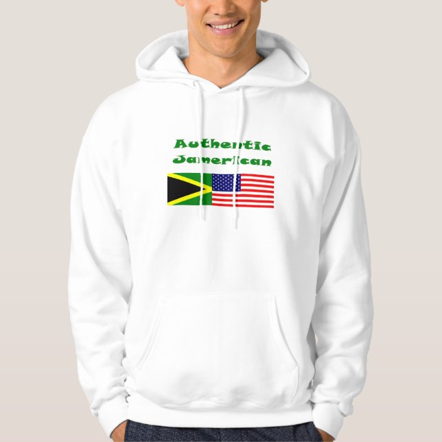 Sudadera con capucha auténtica de Jamerican (Anverso)