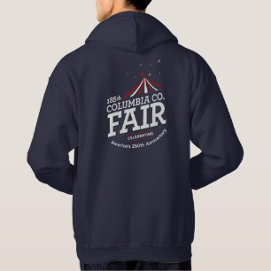 Sudadera con capucha azul marino 250 Mens