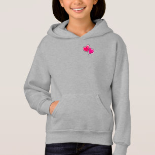 Sudadera con capucha azul marino de la cremallera
