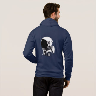 Sudadera con capucha azul para hombres y mujeres –