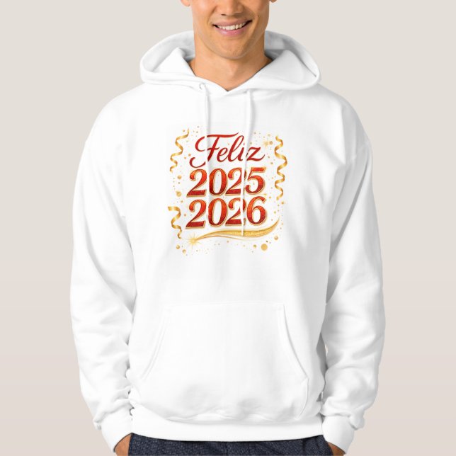 Sudadera con Capucha Básica con Diseño 2025–2026 | (Anverso)