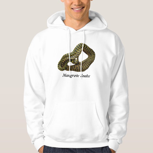 Sudadera con capucha básica de la serpiente del (Anverso)