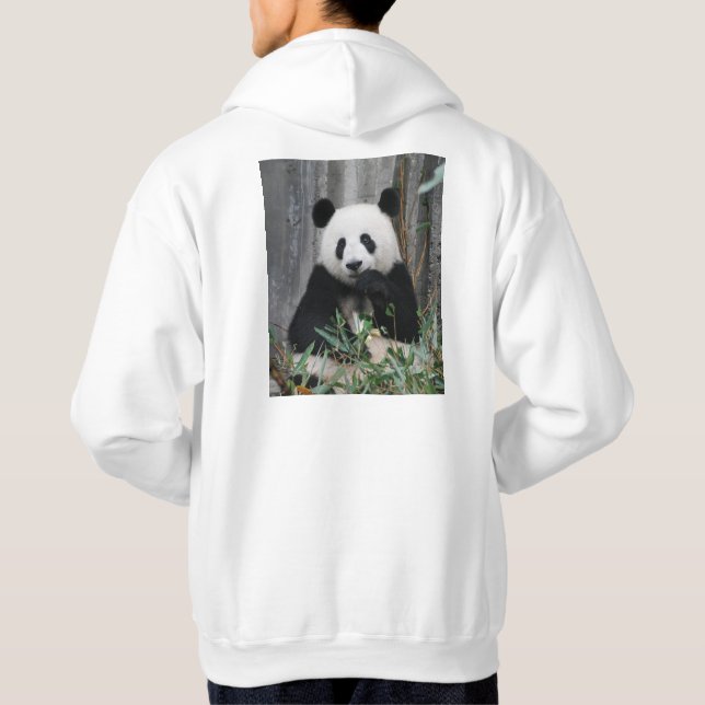Sudadera con capucha básica para hombre (Reverso)
