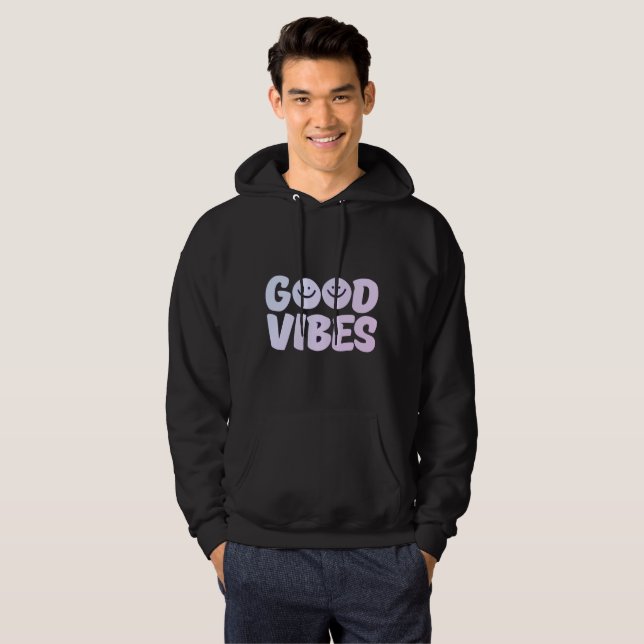Sudadera con capucha básica para hombre (Anverso completo)