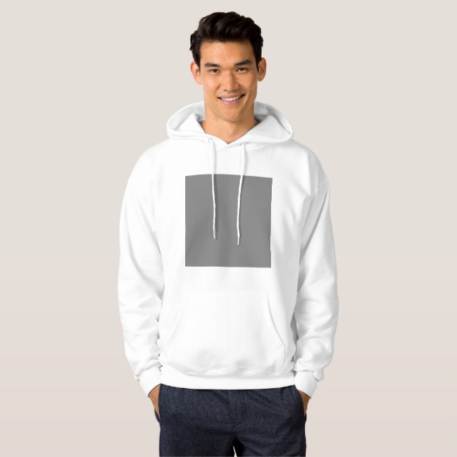 Sudadera con capucha básica para hombre (Anverso completo)