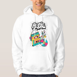 Sudadera con capucha básica para hombre