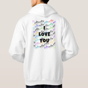 Sudadera con capucha básica para hombre