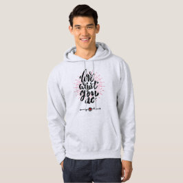 Sudadera con capucha básica para hombre