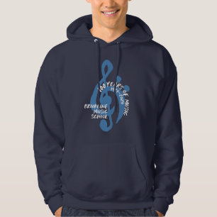Sudadera con capucha básica para hombre