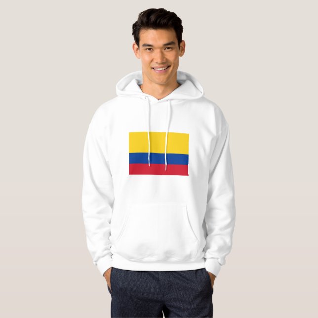 sudadera con capucha básica para hombre colombiana (Anverso completo)
