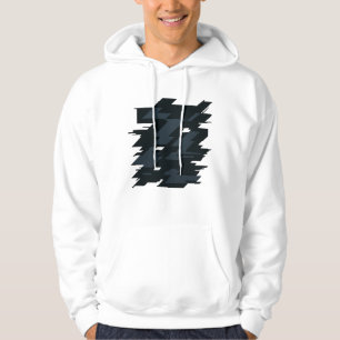 Sudadera con capucha básica para hombre de arte de