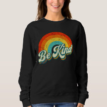 Sudadera con capucha Be Kind Rainbow
