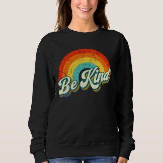 Sudadera con capucha Be Kind Rainbow