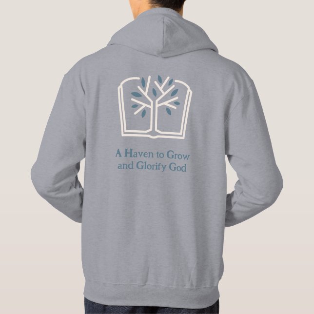 Sudadera con capucha Bible Baptist (Reverso)