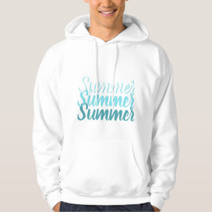 Sudadera con capucha blanca