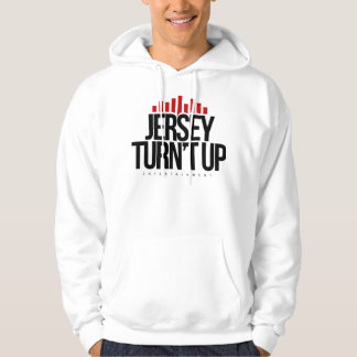 Sudadera con capucha blanca con el diseño